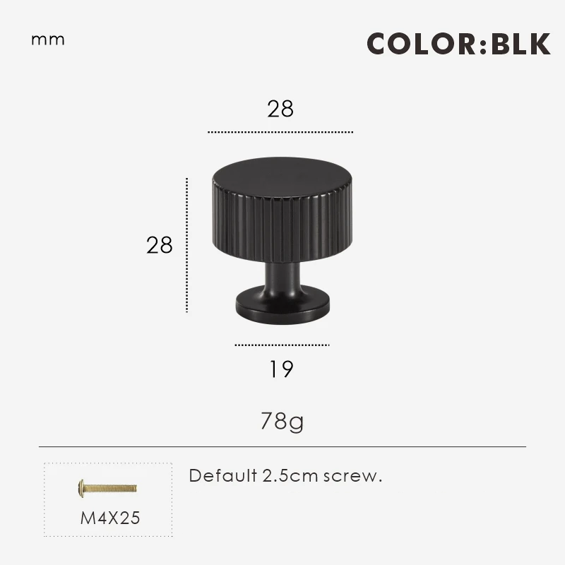 Fluted Knobs
