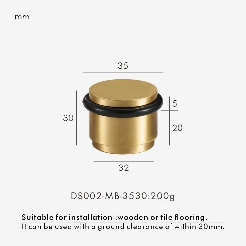 Brass Knob Stopper