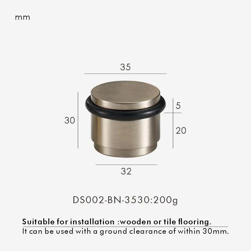 Brass Knob Stopper